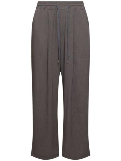 The Frankie Shop Crinckle wide jogging pants