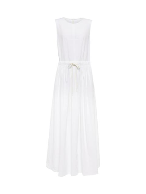 MM6 Maison Margiela Linen and cotton-blend maxi dress