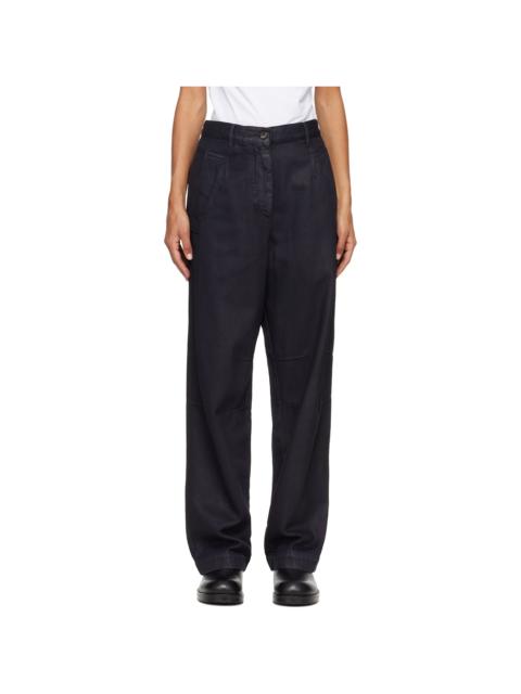 Dries Van Noten Black Darted Jeans