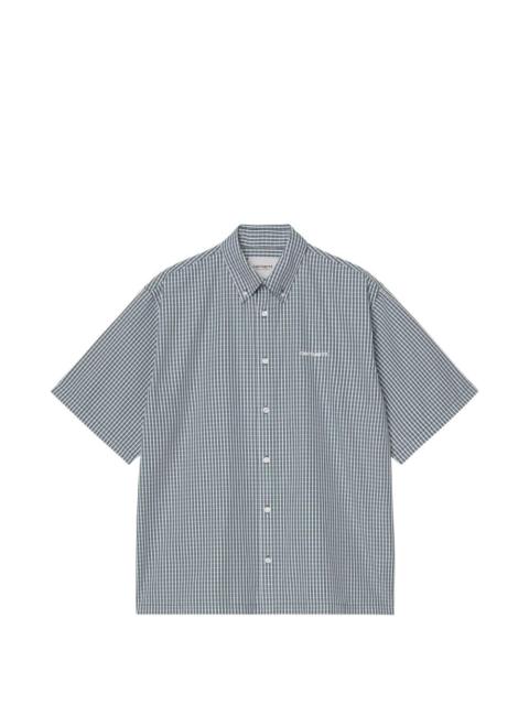 Carhartt Groff buttoned checked shirt