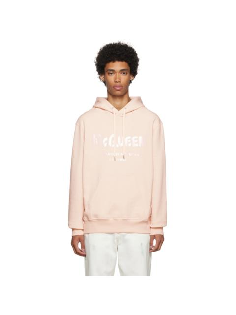 Alexander McQueen Pink Cotton Hoodie
