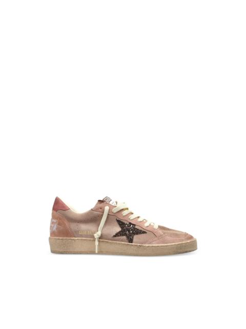 Golden Goose Ball Star glitter-patch sneakers