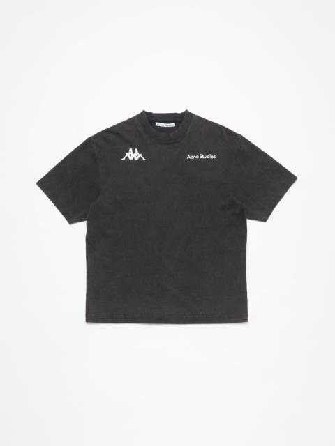 Acne Studios Short sleeve logo t-shirt - Acne Studios x Kappa - Black