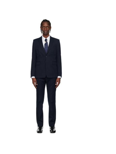 Dries Van Noten Navy Wool-Blend Suit