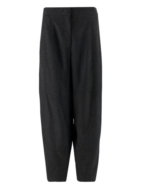 GIORGIO ARMANI pleated high-waisted trousers