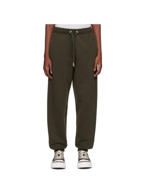AMI Paris Brown Ami de Coeur Lounge Pants
