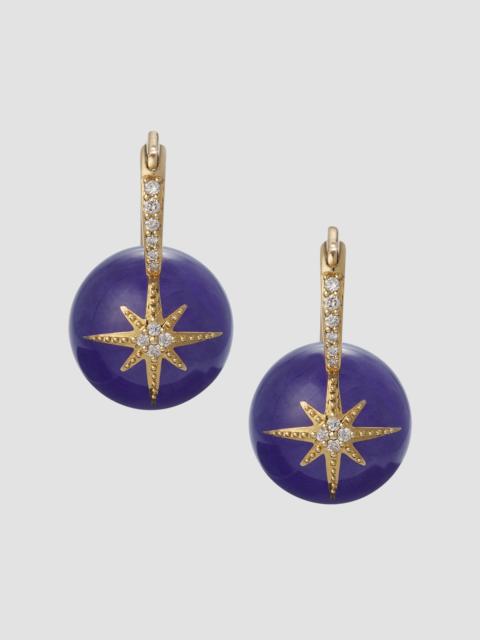 SYDNEY EVAN Women's Cocktail 14K Yellow Gold, Tanzanite & 0.09 TCW Diamond Drop Earrings - Gold