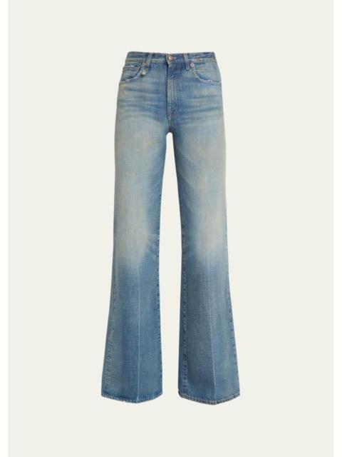 R13 Charlotte Wide-Leg Jeans