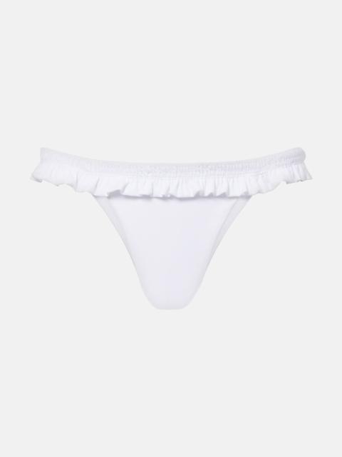 FAITHFULL Esterel ruffled bikini bottoms