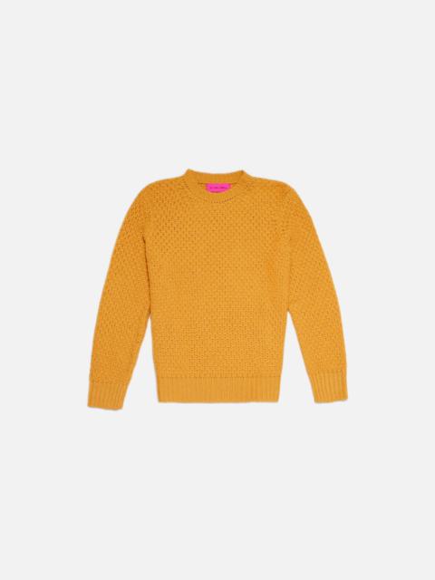 The Elder Statesman SCALLOP KNIT CREW