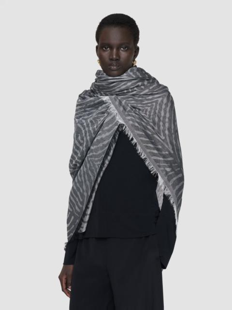 JOSEPH Posie Linen Blend Scarf