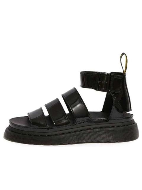 Dr. Martens Dr. Martens Clarissa II Patent Leather Strap Sandals Black 24822001