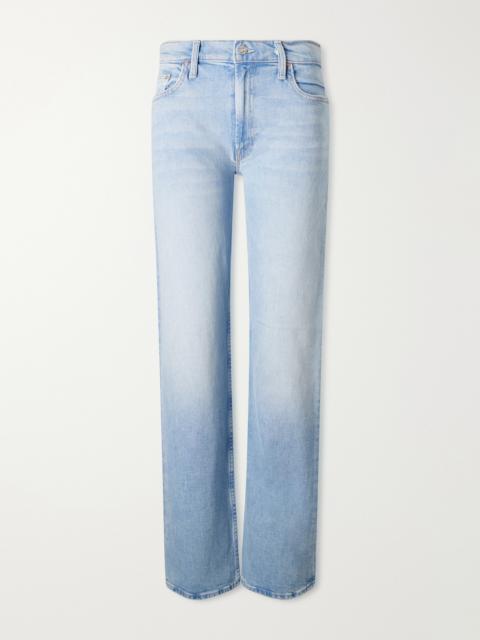 MOTHER The Newbie Skimp Mid-rise Straight-leg Jeans