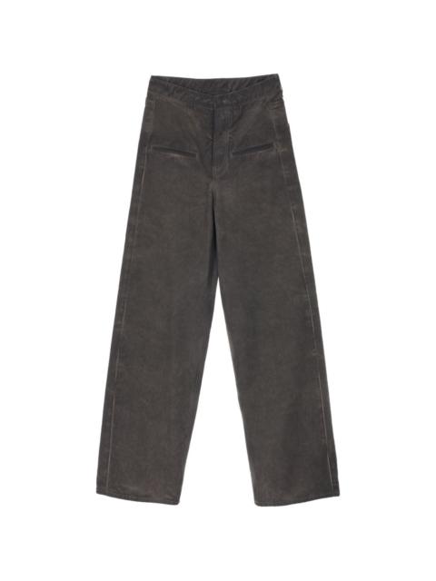 UMA WANG ball cotton palazzo pants