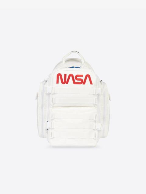 BALENCIAGA Space Backpack in White