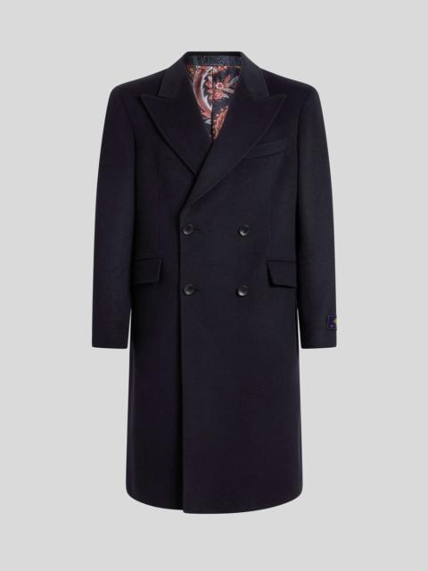 Etro DOUBLE-BREASTED CASHMERE COAT