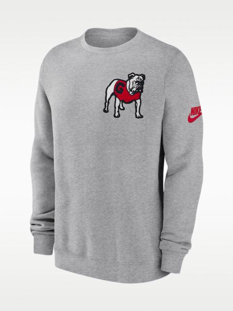 Nike Georgia Legacy Men's Nike College Pullover Crew