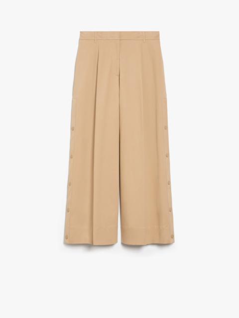 WEEKEND Max Mara CAPRILE Cotton gabardine trousers