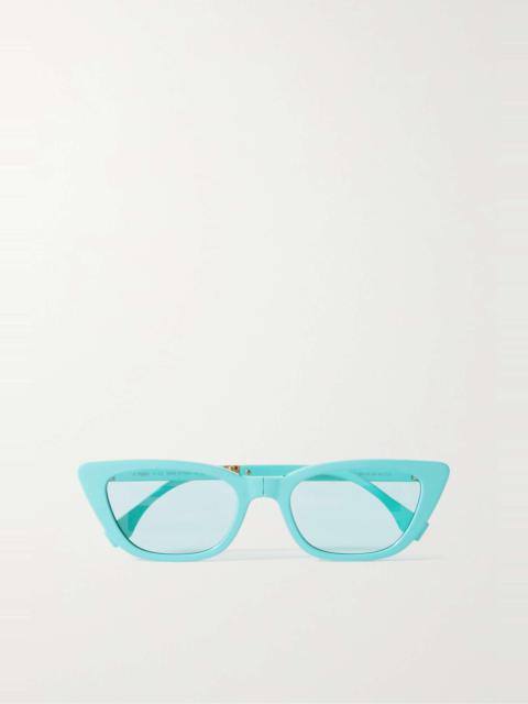 FENDI Baguette cat-eye acetate sunglasses