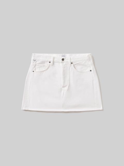 Citizens of Humanity Ramona Mini Skirt
In Soft White