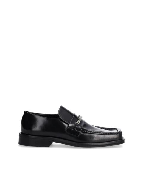 Martine Rose leather loafers