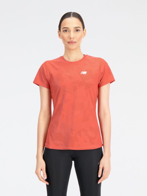 New Balance Q Speed Jacquard Short Sleeve