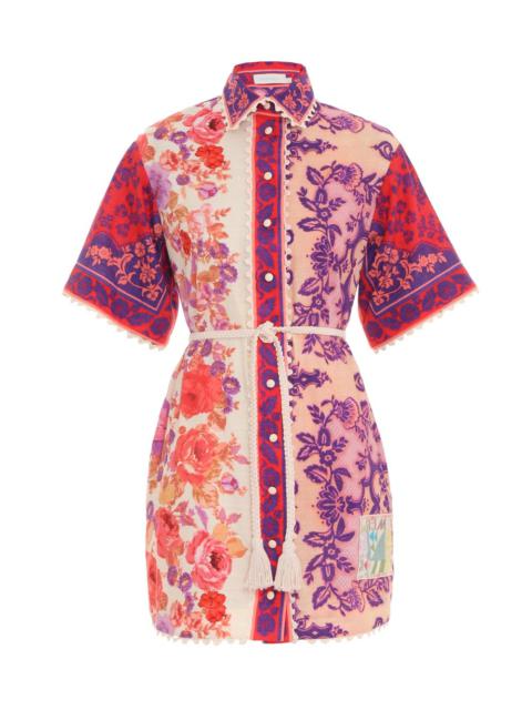 Zimmermann RAIE TRIMMED SHIRT DRESS