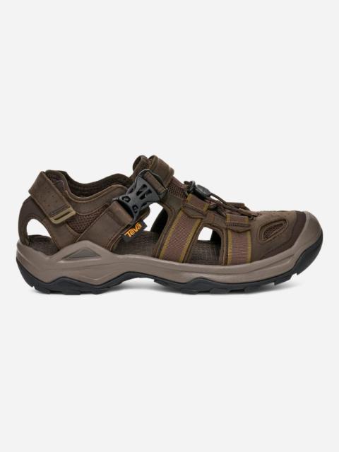 Teva Men's Omnium 2 Leather Sandals in Brown