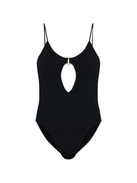 bond-eye ring detail swimsuit