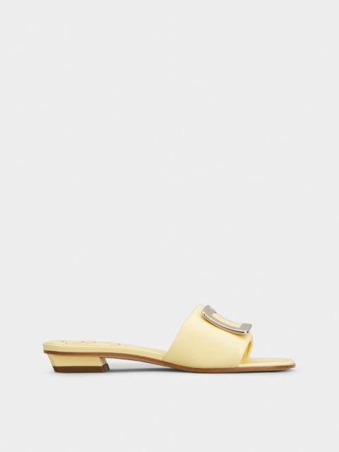 Roger Vivier Belle Vivier Mules in leather