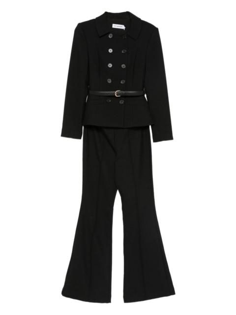 self-portrait double-breasted jumpsuit