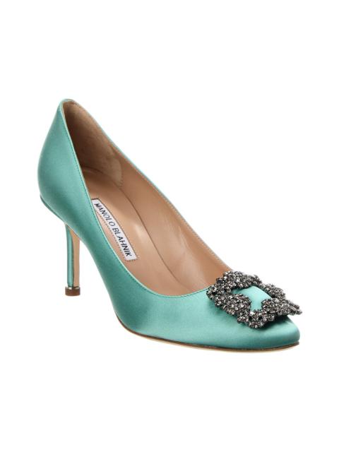 Manolo Blahnik Manolo Blahnik Hangisi 90 Satin Pump