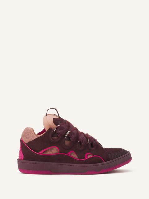 Lanvin CURB SNEAKERS IN FELT