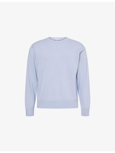FRAME Ribbed Crewneck Cashmere Jumper