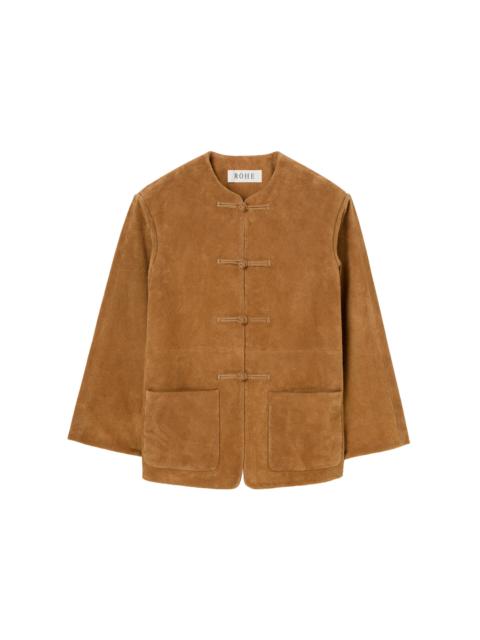 RÓHE Suede Jacket brown