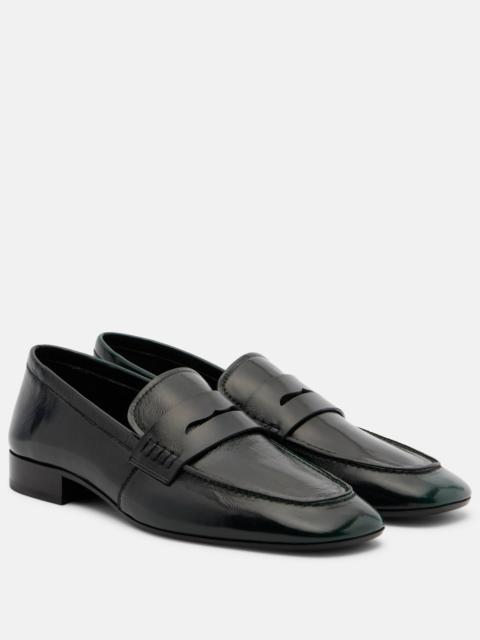 Dries Van Noten Patent leather penny loafers