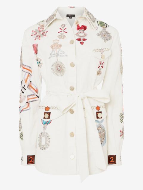 Temperley London Diamantine shirt jacket