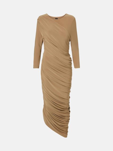 NORMA KAMALI Diana ruched jersey cocktail dress