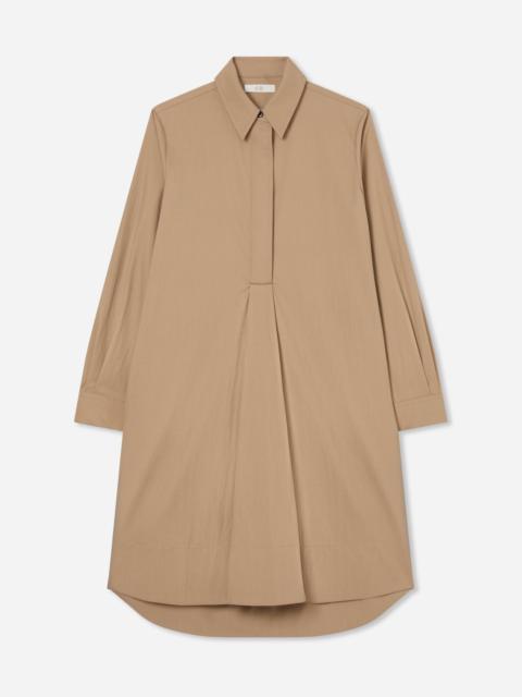 CO A-line Shirt Dress in Cotton Twill