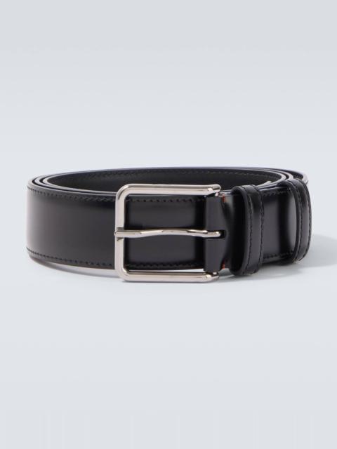 Loro Piana Mayfair leather belt