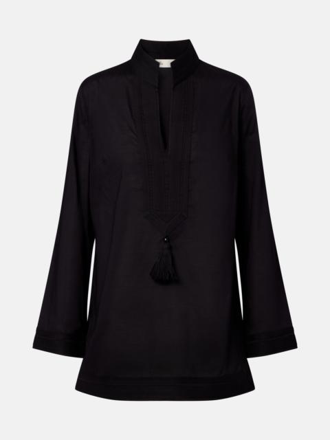 TORY BURCH Cotton poplin tunic