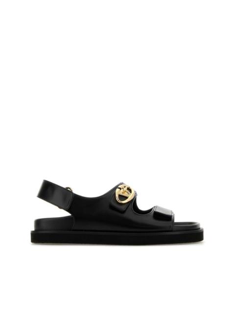 Valentino VLogo leather sandals