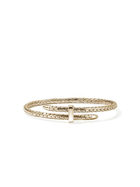 JOHN HARDY Spear Flex Cuff, Gold, 4MM