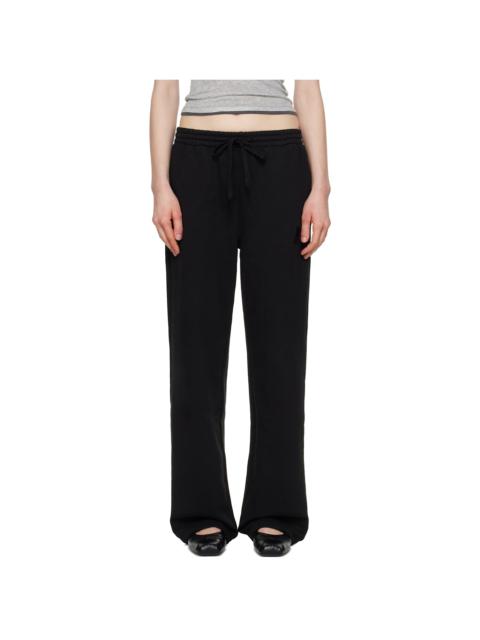 パンツ OPEN YY : 25SS / CLASSIC LOUNGE PANTS (2COLORS) OPEN YY: Black Classic Lounge Pants | SSENSE