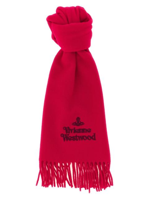 Vivienne Westwood Scarf With Embroidered Logo