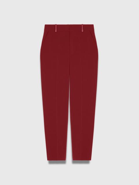 THE FOLD Clever Crepe Tavira Slim-Leg Trousers