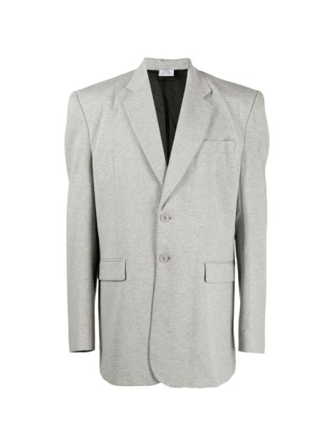 VETEMENTS single-breasted notched blazer