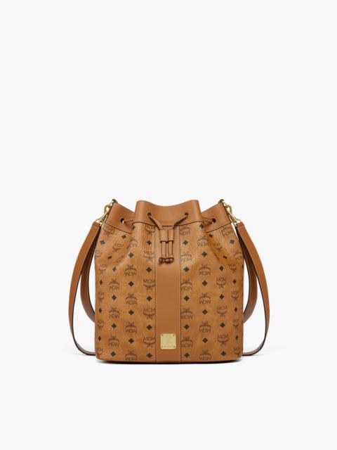 MCM Dessau Drawstring Bag in Visetos