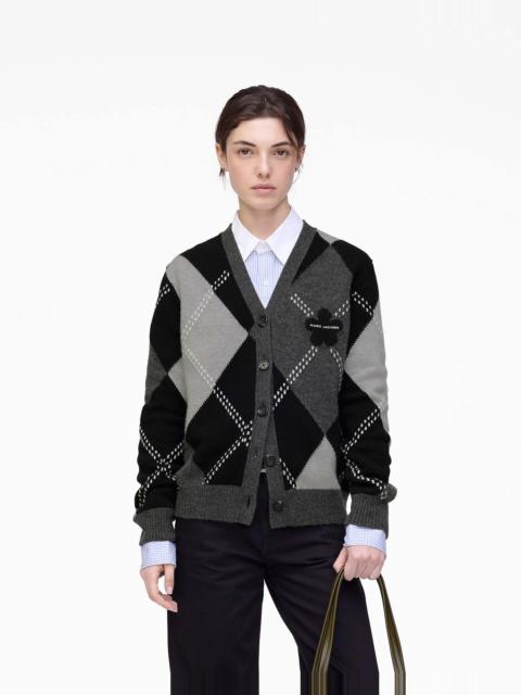 Marc Jacobs PREPPY DAISY ARGYLE CARDIGAN