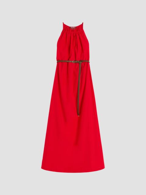 Max Mara Women's Cotton Poplin Dress - Red